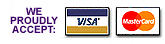 Aceptamos Tarjetas de Crdito VISA y MasterCard